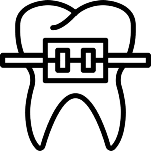 Brackets convencionales o estándar clínica dental Valladolid